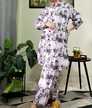 Original Brands Khaddar 2-Piece Pocket Style Stitched Printed Suit