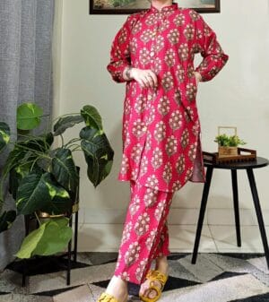 Original Brands Khaddar 2-Piece Pocket Style Stitched Printed Suit - Image 11