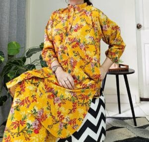 Original Brands Khaddar 2-Piece Pocket Style Stitched Printed Suit - Image 15