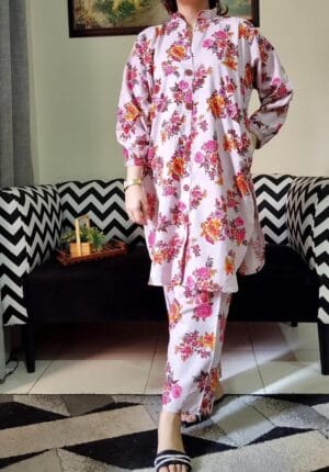 Original Brands Khaddar 2-Piece Pocket Style Stitched Printed Suit - Image 5
