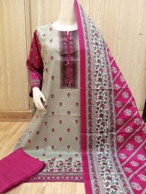 Unstitched Printed Cotton Lawn Collection - Image 3